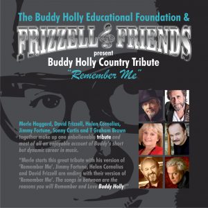 Frizzell & Friends present Buddy Holly Country Tribute CD/DVD: Remember Me - 2014