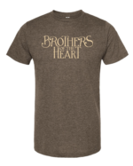 Brothers of the Heart tan logo tee